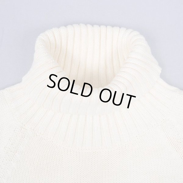 画像3: 90's LANDS' END タートルネック コットンニット (3)