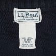 画像2: 00's L.L.Bean コットンドライバーズニット “BLACK” (2)