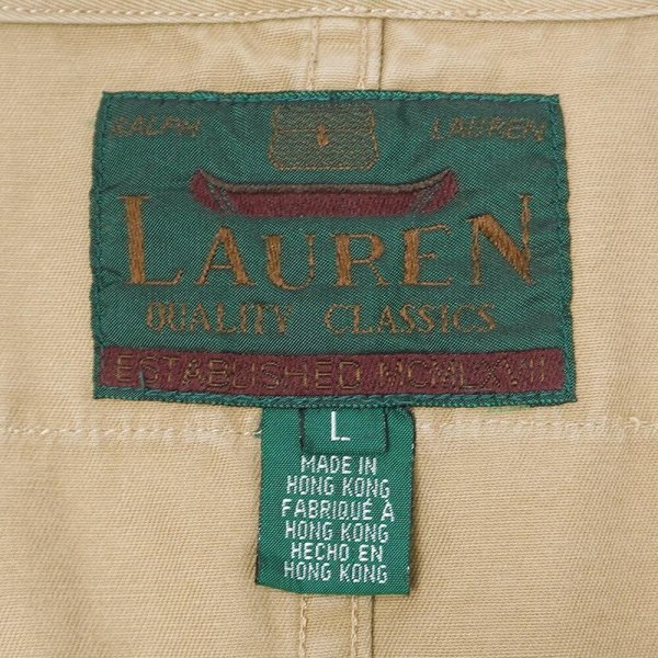 画像3: 90's LAUREN RALPH LAUREN マルチポケット フィールドベスト (3)