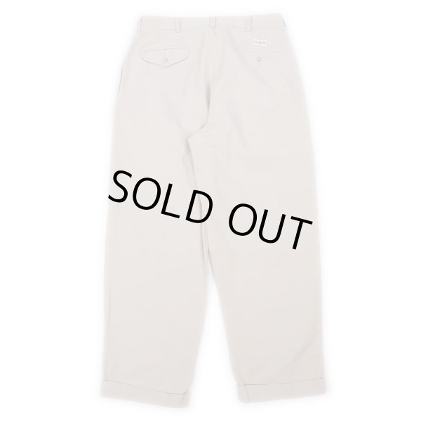 画像2: 90's Polo Ralph Lauren 2タック チノトラウザー (2)