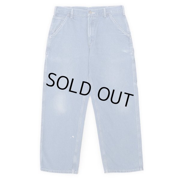 画像2: 00's Carhartt デニムペインターパンツ "W34 L30" (2)