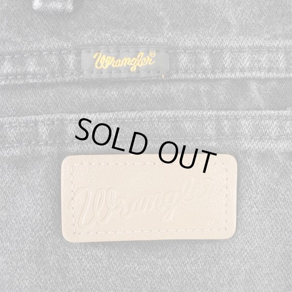 画像3: 00's Wrangler 936WBK ブラックデニムパンツ "W32 L30" (3)