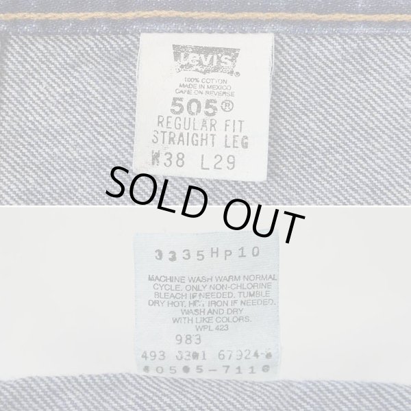 画像4: Early 00's Levi's 505 デニムパンツ “W38 L29” (4)