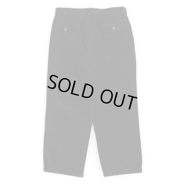 画像2: 00's DOCKERS 2タック コーデュロイトラウザー "BLACK / W34 L29" (2)