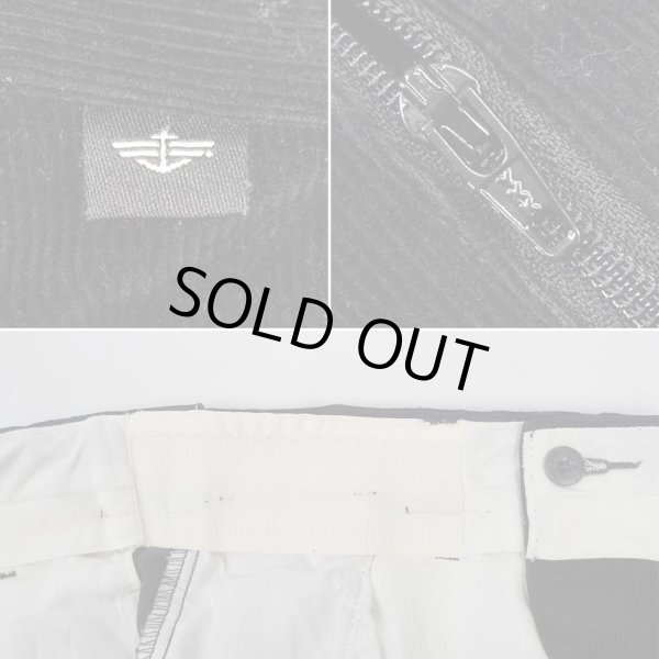 画像5: 00's DOCKERS 2タック コーデュロイトラウザー "BLACK / W34 L29" (5)