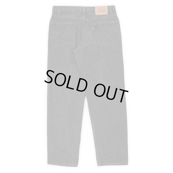 画像2: Early 00's Levi's 550 ブラックデニムパンツ “W33 L32” (2)