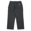 画像2: 00's Carhartt ダックペインターパンツ "B11 BLK / W35 L30" (2)