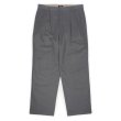 画像1: 00's DOCKERS 2タック チノトラウザー "GRAY / W34 L30" (1)