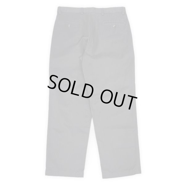 画像2: 00's DOCKERS 2タック チノトラウザー "GRAY / W34 L30" (2)