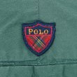 画像3: 90's Polo Ralph Lauren 2タック ポプリントラウザ― "MADE IN USA / GREEN" (3)
