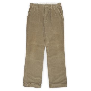 90s POLO Ralph Lauren 2タック コーデュロイ トラウザーズ ポロ ラルフローレン【Polo by Ralph Lauren】コーデュロイ 2タック