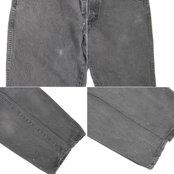 画像4: 90's Wrangler 97602CB ブラックデニムパンツ "MADE IN USA / W34 L30" (4)