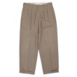 画像1: Early 00's L.L.Bean 2タック リネンコットントラウザー (1)