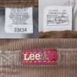 画像3: 90's Lee 212-2322 コーデュロイパンツ "MADE IN USA" (3)