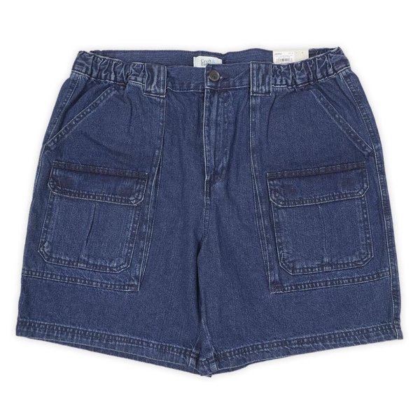 画像1: 00's Croft & Barrow デニム ブッシュショーツ "DEADSTOCK / W36" (1)