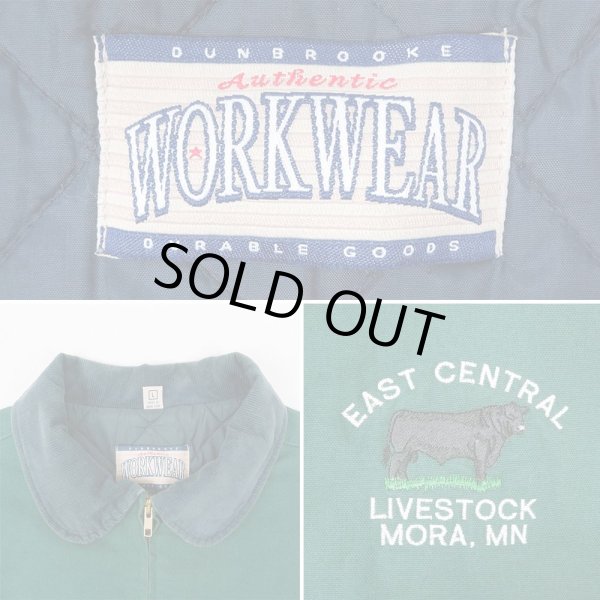 画像3: 90's DUNBROOK ラウンドカラー ワークジャケット (3)