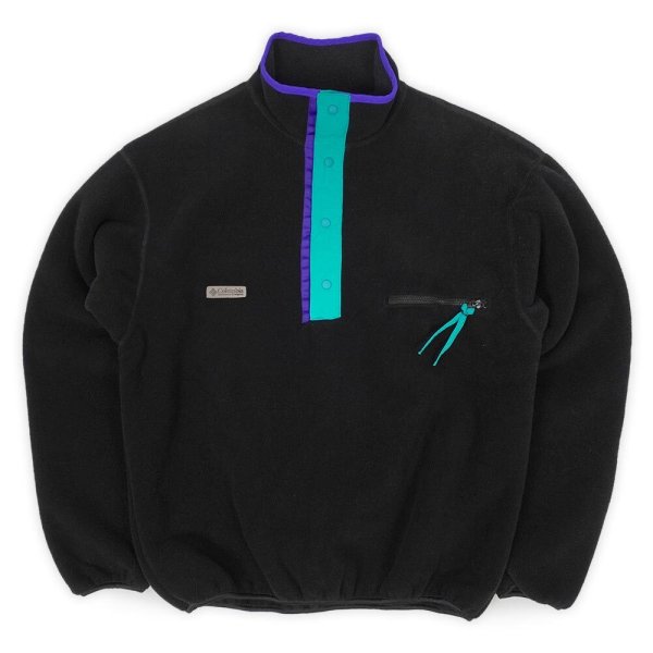 画像1: 90's Columbia プルオーバー フリースジャケット "MADE IN USA" (1)