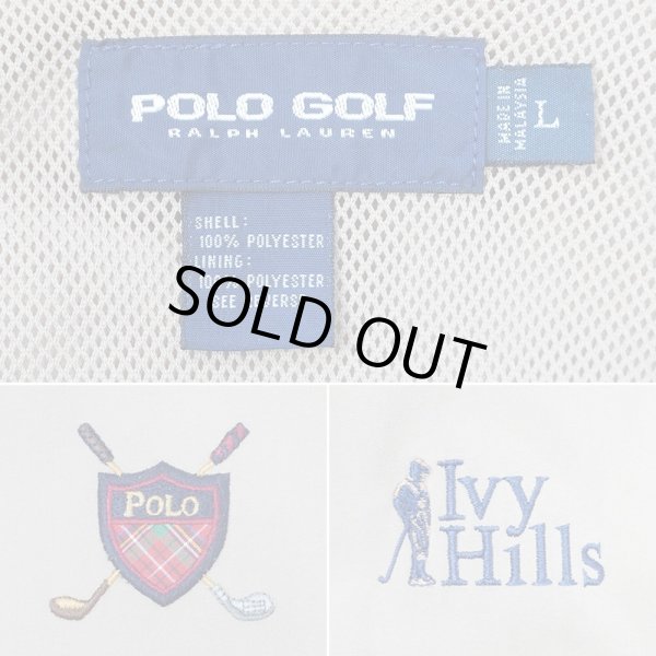 画像2: 90's POLO GOLF 襟付き プルオーバー (2)