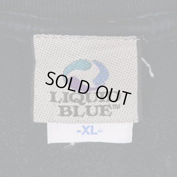 画像3: 90-00's LIQUID BLUE オールオーバープリントTシャツ "CATS SUCK BULLDOG" (3)