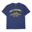 画像1: 00's USS STEMBEL プリントTシャツ (1)