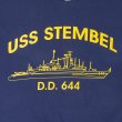 画像2: 00's USS STEMBEL プリントTシャツ (2)