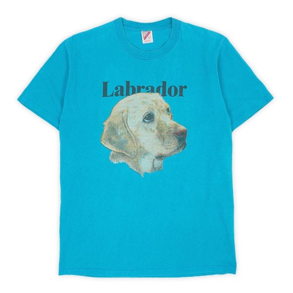 画像1: 90's Labrador ドッグプリントTシャツ "JERZEES body / MADE IN USA" (1)