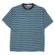 画像1: 90's Willow Bay ヘンリーネック マルチボーダーTシャツ (1)