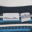 画像2: 90's Willow Bay ヘンリーネック マルチボーダーTシャツ (2)