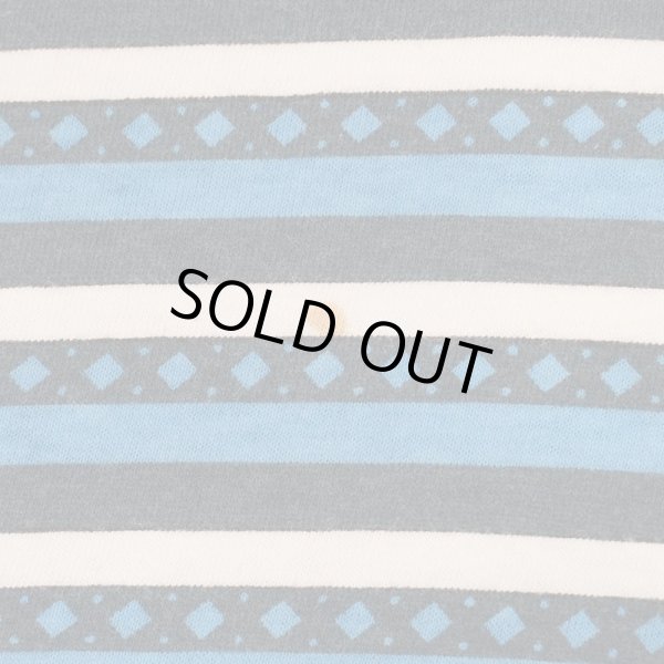 画像4: 90's Willow Bay ヘンリーネック マルチボーダーTシャツ (4)