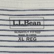 画像2: 00's L.L.Bean ボーダー ポケットTシャツ (2)