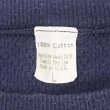 画像2: 90's unknown サーマルカットソー "MADE IN USA / FADE NAVY" (2)