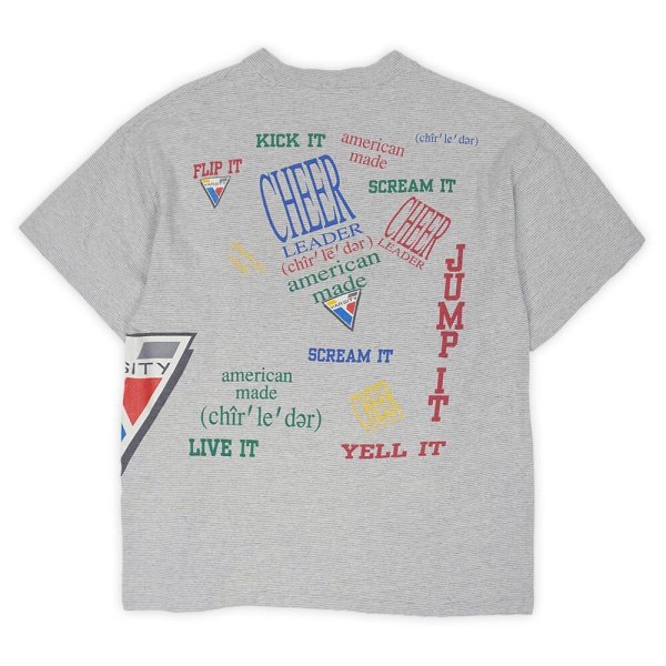 画像2: 90's PREMIER SPORTSWEAR マルチプリント ボーダーTシャツ "MADE IN USA" (2)