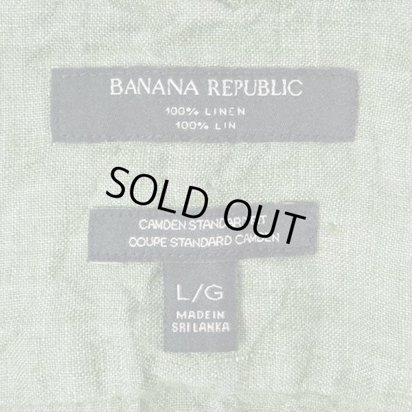 画像3: 00's Banana Republic S/S リネンシャツ (3)