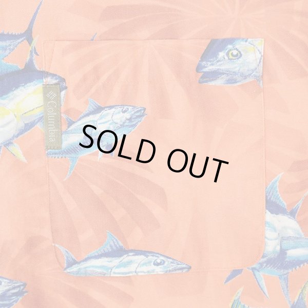 画像4: 00's Columbia S/S 総柄 オープンカラーシャツ "RIVER RODGE" (4)