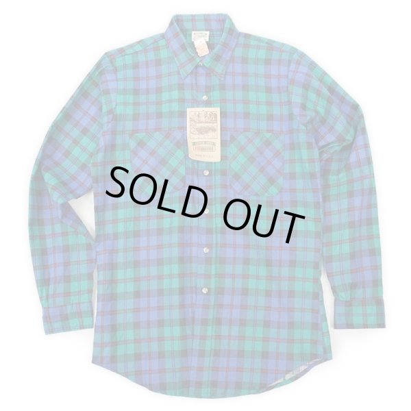 画像1: 90's FIVE BROTHER プリントネルシャツ “DEADSTOCK / MADE IN USA” (1)