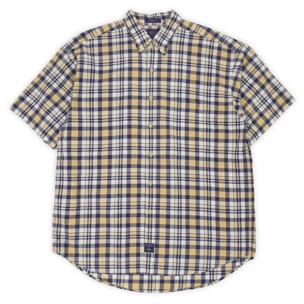 画像1: 90's AMERICAN KHAKI'S by VAN HEUSEN S/S ボタンダウンシャツ "THE BIG SHIRT" (1)