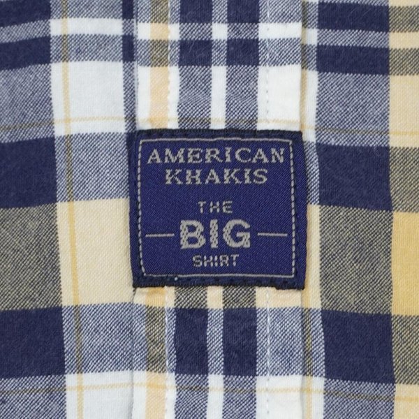 画像3: 90's AMERICAN KHAKI'S by VAN HEUSEN S/S ボタンダウンシャツ "THE BIG SHIRT" (3)