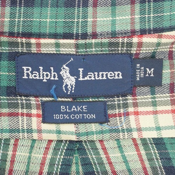 画像2: 90's Polo Ralph Lauren ボタンダウンシャツ "BLAKE" (2)
