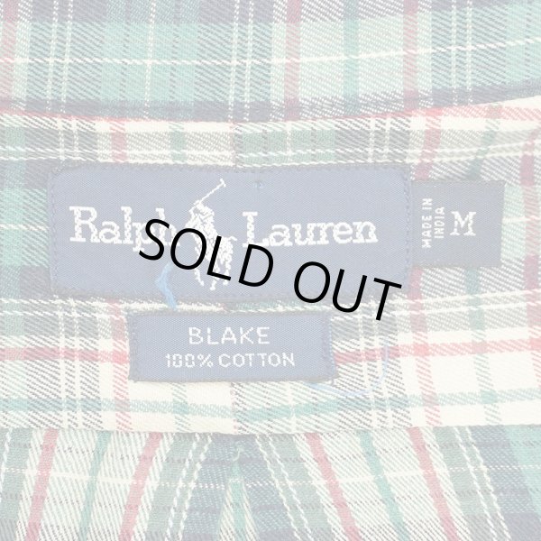 画像2: 90's Polo Ralph Lauren ボタンダウンシャツ "BLAKE" (2)