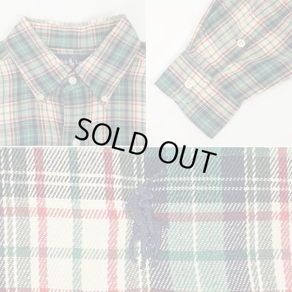 画像3: 90's Polo Ralph Lauren ボタンダウンシャツ "BLAKE" (3)