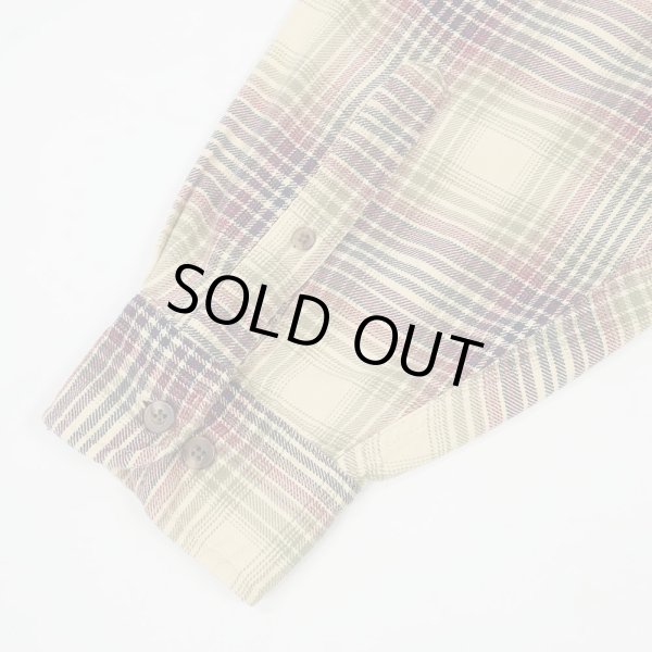 画像4: 90's LANDS' END フランネル ボタンダウンシャツ "Ombre Plaid" (4)