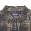 画像3: Early 00's FADED GLORY レギュラーカラーシャツ "Black Plaid" (3)