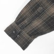 画像4: Early 00's FADED GLORY レギュラーカラーシャツ "Black Plaid" (4)
