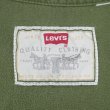 画像2: 90-00's Levi's ハーフジップ シャモアクロスシャツ (2)