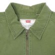 画像4: 90-00's Levi's ハーフジップ シャモアクロスシャツ (4)