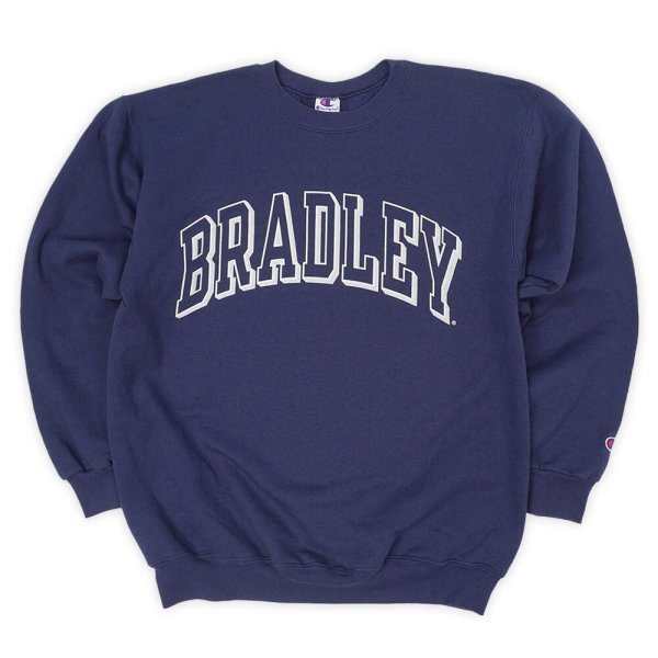 画像1: 90's Champion カレッジロゴプリント スウェット (1)