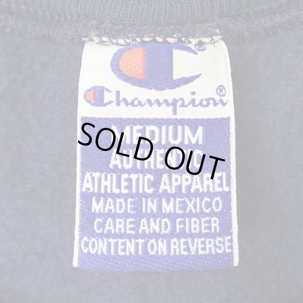 画像2: 90's Champion カレッジロゴプリント スウェット (2)