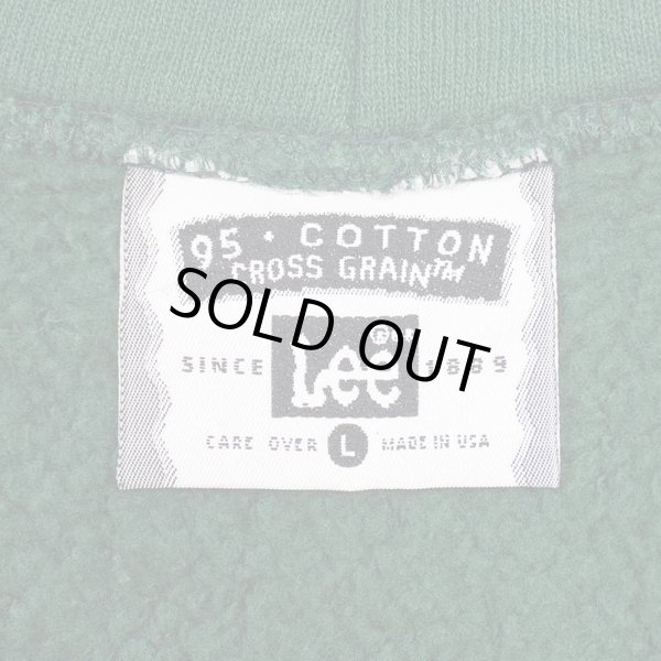 画像2: 90's Lee リバースウィーブタイプ パーカー "MADE IN USA" (2)