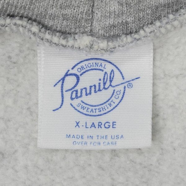 画像2: 80's Pannill フルジップ スウェットパーカー "MADE IN USA" (2)