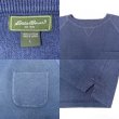 画像3: 00's Eddie Bauer ポケット付き コットンニット (3)